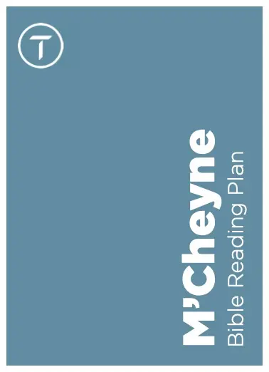 Mcheyne bible reading plan